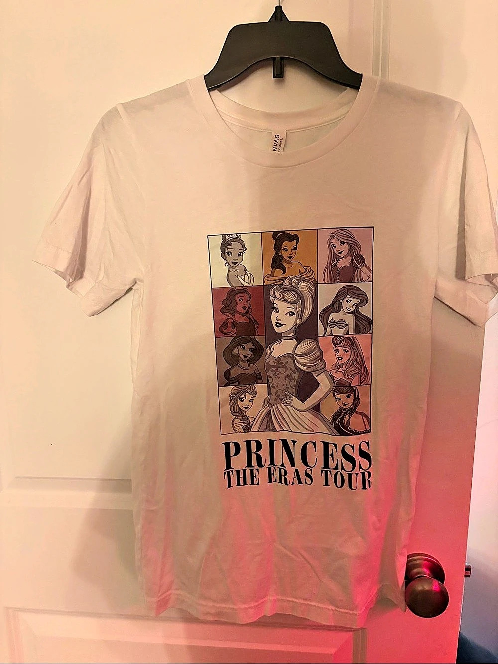 Canvas Princess The Eras Tour Graphic Tee in White Size Small